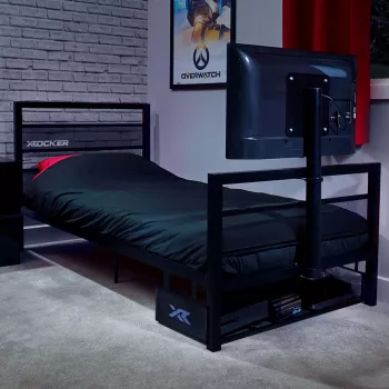 XROCKER Gaming Single Bed Black