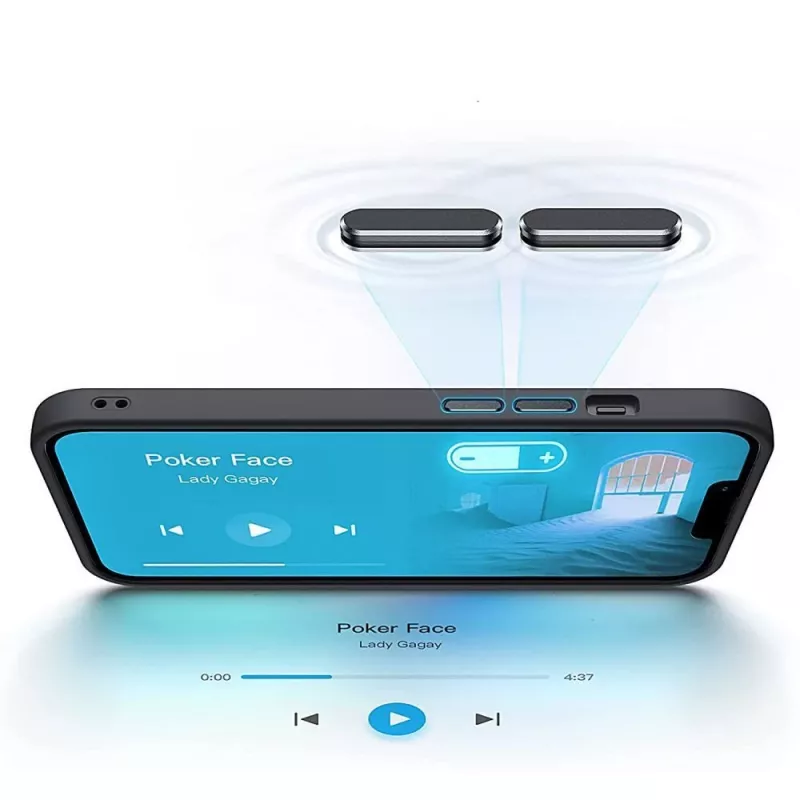 Tech-Protect MagMat dėklas su MagSafe, skirtas Apple iPhone 11 Pro – matinė juoda
