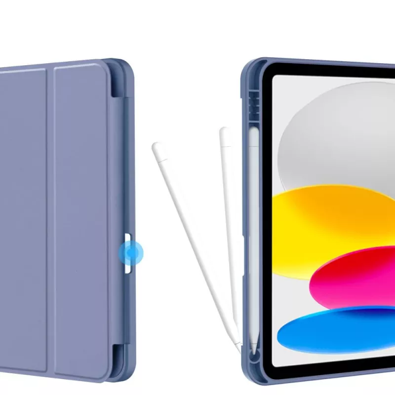 Tech-Protect SC Pen Case, skirta iPad 10.9 (10th Gen, 2022) / iPad 11 (2025), mėlyna