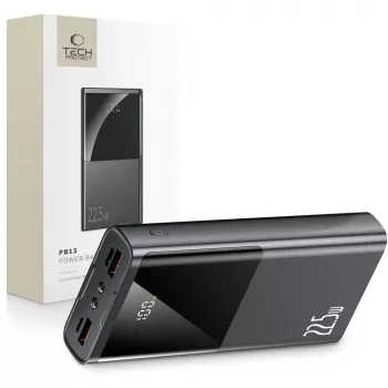 TECH-PROTECT PB13-22.5W Power Bank 20000mAh Pilka