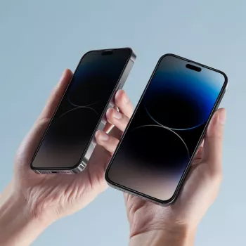 HOFI Anti Spy Glass Pro+ privatumo ekrano apsauga, skirta Apple iPhone 12 / 12 Pro