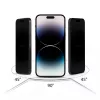 HOFI Anti Spy Glass Pro+ privatumo ekrano apsauga, skirta Apple iPhone 12 / 12 Pro