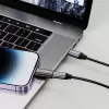 TECH-PROTECT ULTRABOOST Adapteris Lightning į USB-C juodas