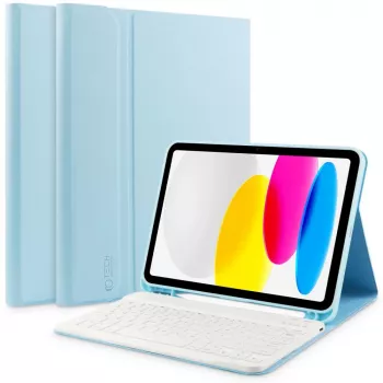 Tech-Protect SC Pen + Keyboard Case, iPad 10.9 inch 10th Gen (2022) / 11 inch 11th Gen (2025), mėlyna