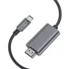 TECH-PROTECT ULTRABOOST LAIDAS TYPE-C → HDMI 4K 60HZ 200CM JUODAS