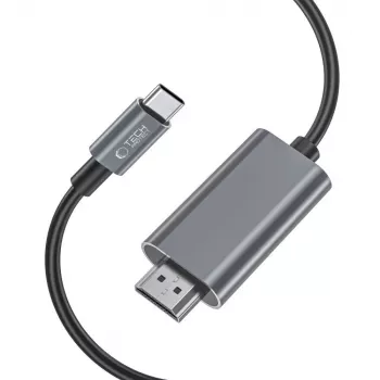 TECH-PROTECT ULTRABOOST LAIDAS TYPE-C → HDMI 4K 60HZ 200CM JUODAS