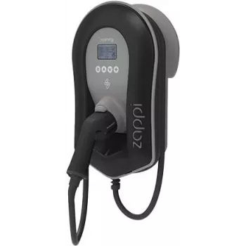 myenergi Zappi V2 22kW Tethered Type 2 Black 6.5m su Hub