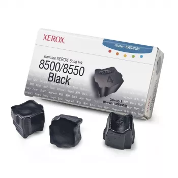 Xerox Phaser 8500/8550 Black Solid Ink Stick - Standard Yield - 1 Pack