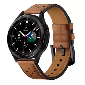 TECH-PROTECT Odinis dirželis, skirtas Samsung Galaxy Watch 4 / 5 / 5 Pro (40 / 42 / 44 / 45 / 46 mm) Rudas