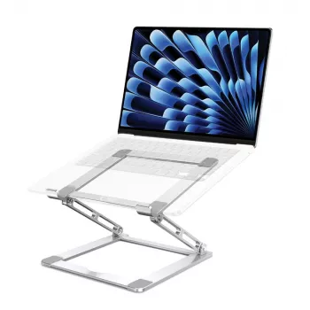 TECH-PROTECT PRODESK Universal Laptop Stand sidabrinis