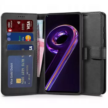 TECH-PROTECT Wallet Case for Realme 9 Pro, Black