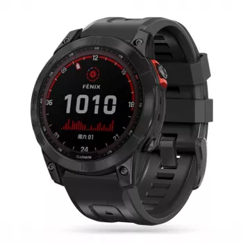 Tech-Protect Iconband, Garmin Fenix 3 / 5X / 3HR / 5X Plus / 6X / 6X Pro / 7X, juoda