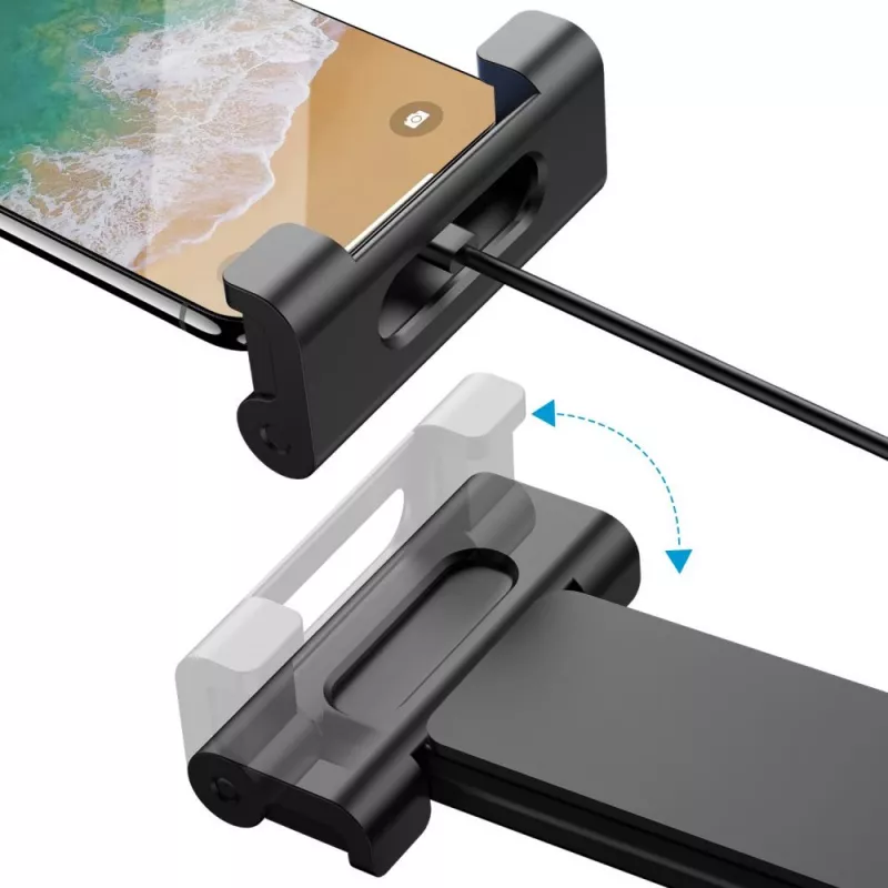 TECH-PROTECT V1 Stretchable Headrest Car Mount Black