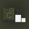 HOFI CamRing Pro+ fotoaparato objektyvo apsauga, skirta iPhone 14 Pro / 14 Pro Max, juoda