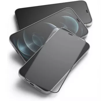 HOFI Glass Pro+ Grūdinto stiklo apsauga Apple iPhone 13 / 13 Pro / 14, juoda
