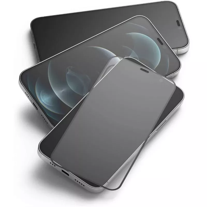 HOFI Glass Pro+ Grūdinto stiklo apsauga Apple iPhone 13 / 13 Pro / 14, juoda