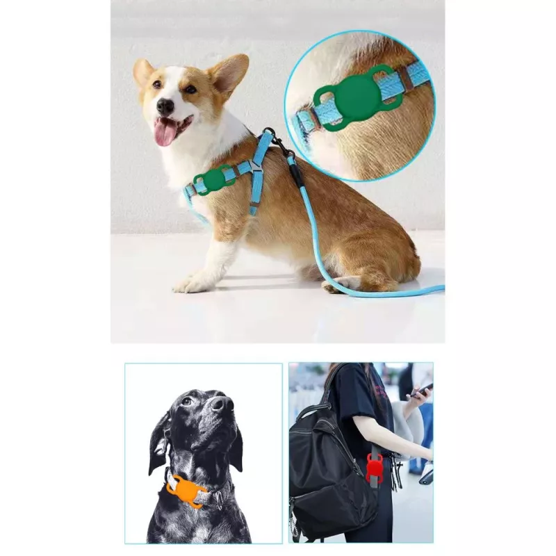 TECH-PROTECT SMOOTH FOR PET APPLE AIRTAG JUODA