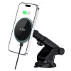 TECH-PROTECT A2 Magnetic MagSafe Dash Car Mount Wireless Charger 15W Black