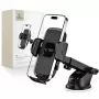 TECH-PROTECT V3 Universal Windshield & Dashboard Car Mount Black