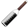 Microplane Coarse Grater – juoda rankena, nerūdijančio plieno ašmenys