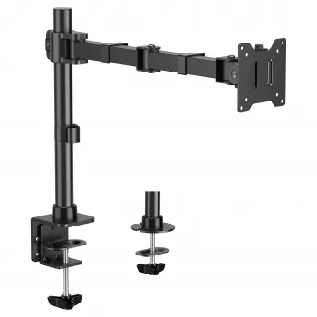 Equip stalinis monitoriaus laikiklis 17-32/1TFT 360° aukštis reguliuojamas 20 kg juodas