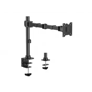 Equip stalinis monitoriaus laikiklis 17-32/1TFT 360° aukštis reguliuojamas 20 kg juodas