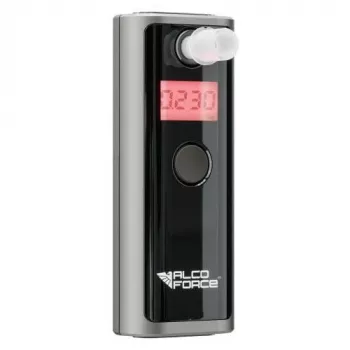 AlcoForce Detector Breathalyzer su elektrocheminiu jutikliu