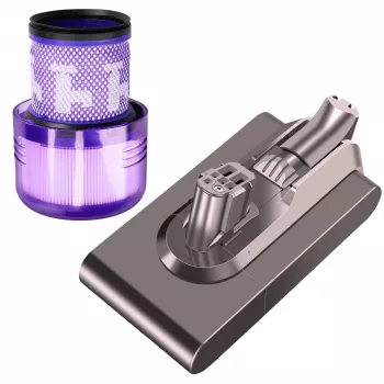 Extralink atsarginė baterija, skirta Dyson V12, 25.2V, 2500mAh + filtras
