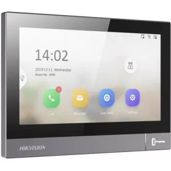 Hikvision DS-KH8381-TE1 IP vaizdo domofono vidaus monitorius su 7 colių lietimui jautriu ekranu
