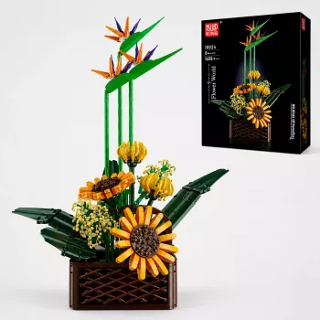 Mould King Birds of Paradise Flower Bouquet 10024 Konstrukcinis Rinkinys (1608 dalių)