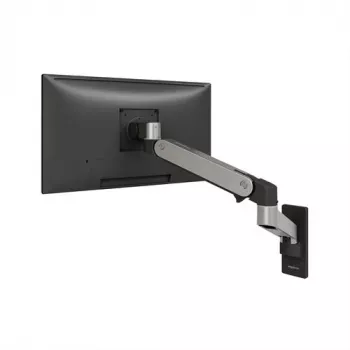 Ergotron LX Pro Single Monitor Arm – poliruotas aliuminis – stalveržės / kiauryminis laikiklis – iki 34 colių ekranams