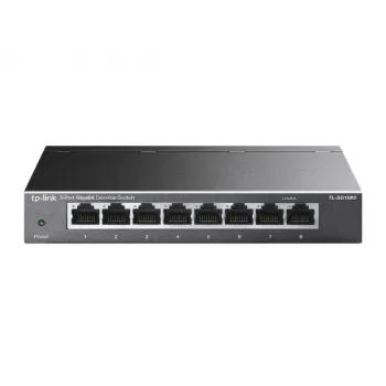 TP-Link TL-SG108S 8 prievadų Gigabit darbalaukio jungiklis metaliniame korpuse V4.4