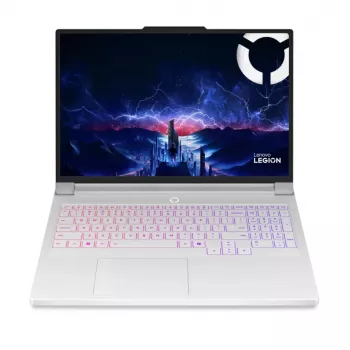 Nešiojamas žaidimų kompiuteris Lenovo Legion Pro 7 16IAX10H, 16 inch OLED WQXGA, Intel Core Ultra 9 290HX Plus, 64GB DDR5, 2TB SSD, NVIDIA GeForce RTX 5090 24GB, Windows 11 Home, Glacier White