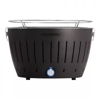 LotusGrill G340 Stalo anglies kepsninė 32 cm Antracitas su USB