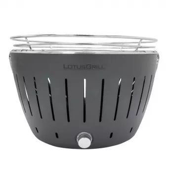 LotusGrill G340 Stalo anglies kepsninė 32 cm Antracitas su USB