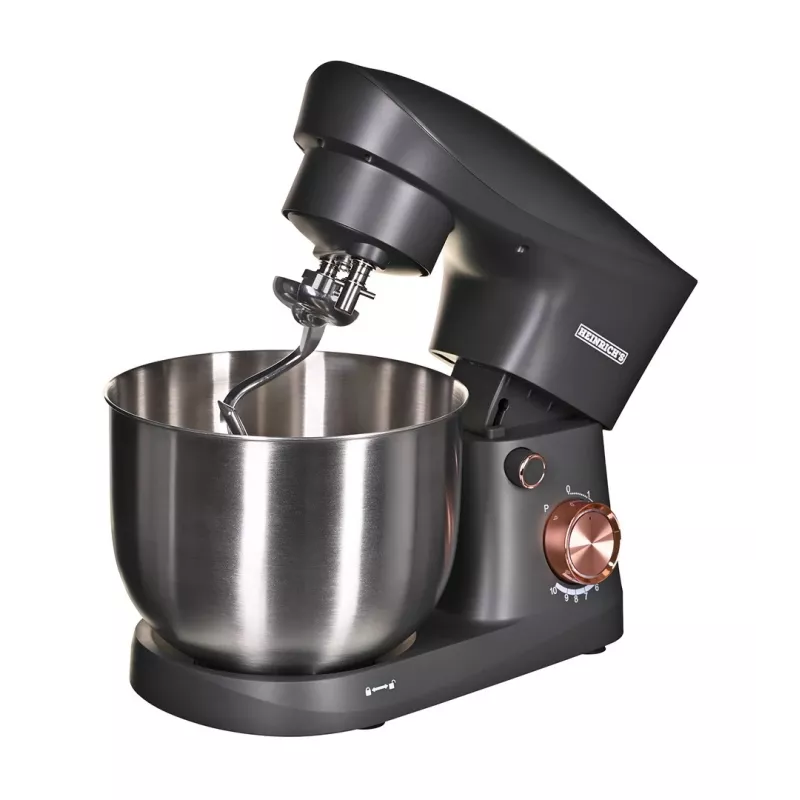 HEINRICH'S HKM 8077 Titan stovinis maišytuvas 2000W 6.5L sidabrinis