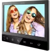 Eura VDP-80C5 Dviejų šeimų vaizdo domofono sistema, juoda, 2x 7 inch LCD, FHD, 2 įėjimai, 1080p kamera, RFID skaitytuvas, montuojama ant paviršiaus