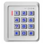 VIDOS ZS40W PIN kodo ir RFID artumo kortelių prieigos kontrolės skaitytuvas, IP68, cinko lydinys, 2000 vartotojų