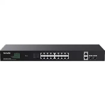 Tenda TEG1120P-16-250W Nevaldomas PoE+ komutatorius 18 prievadų Gigabit 2 SFP 250W