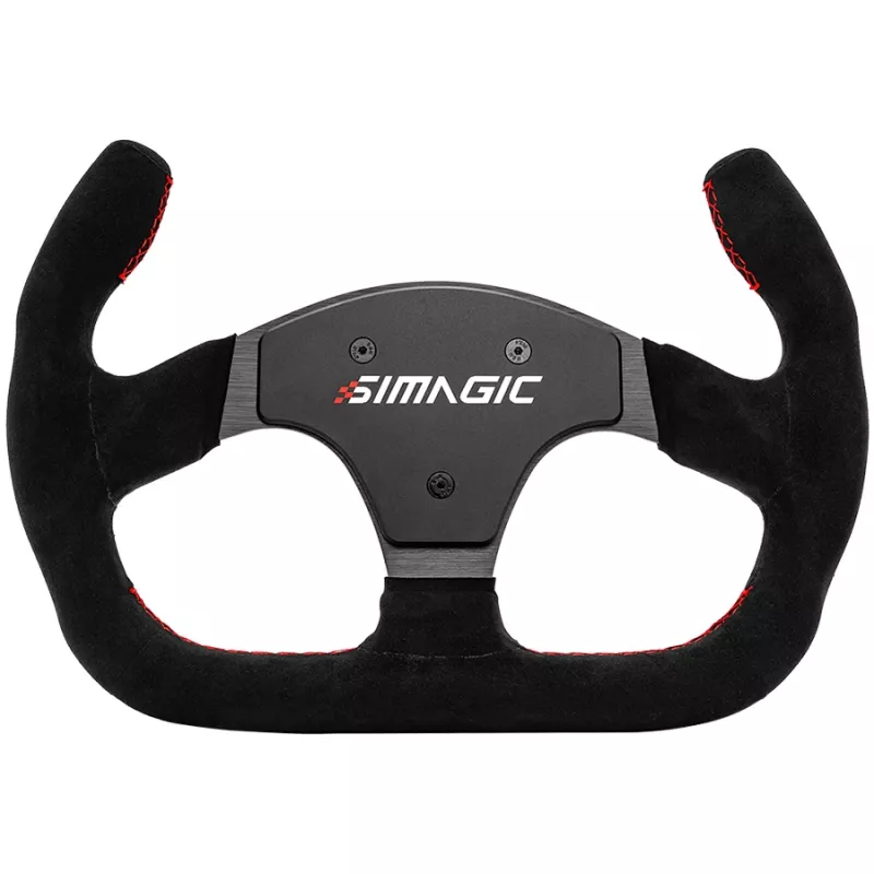 Simagic P-325C vairaratis be smūgio, 325 mm – Alcantara