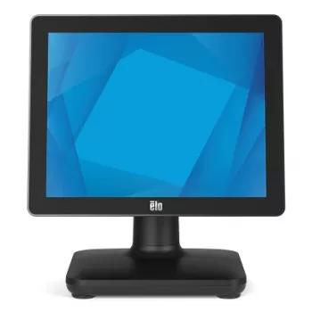 Elo Touch Solutions EloPOS System i3 - 15.6 colio viskas viename POS terminalas su stovu ir I/O šakotuvu, Intel Core i3, 8 GB RAM, 128 GB SSD, PCAP lietimas, Windows 10 IoT, juoda