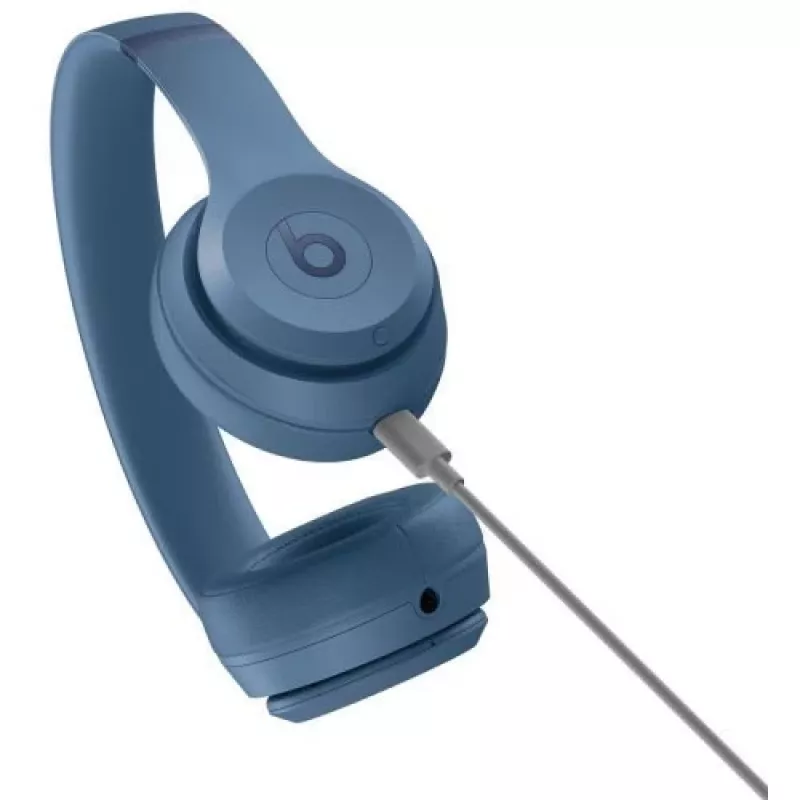 „Beats Solo 4“ belaidės ausinės, tamsiai mėlynos (Slate Blue), MUW43