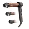 Rowenta CF4620E0 Twist Curl Garbenimo žnyplės – keramika, jonų kondicionavimas, 27/32/38 mm, LCD ekranas, 86 W, juoda/varinė