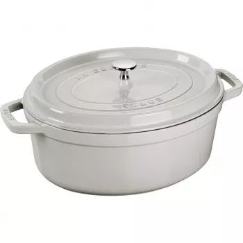 STAUB LA COCOTTE ketaus puodas ovalus 3,2 L, triufelių pilka