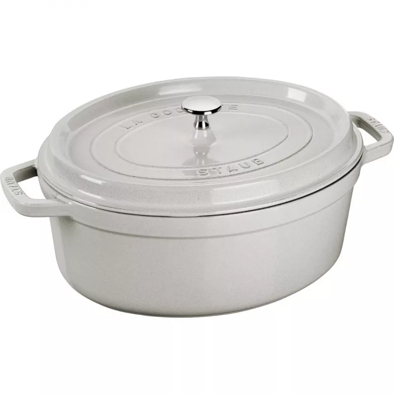 STAUB LA COCOTTE ketaus puodas ovalus 3,2 L, triufelių pilka