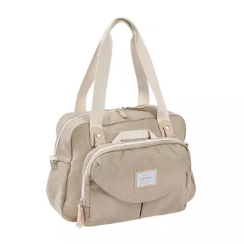 Beaba Geneva II Eco Changing Bag Heather Gazelle
