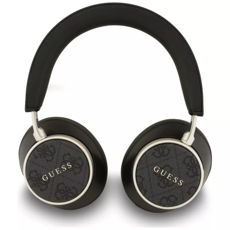 Guess 4G Classic Logo belaidės ausinės ant ausų Bluetooth - Juodos