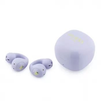 Guess Mini Classic Open-Ear belaidės ausinės, violetinė