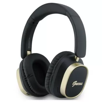 „Guess“ belaidžiai ausinės „Over-Ear“ ENC „Rectangle Metal Script“ juodos