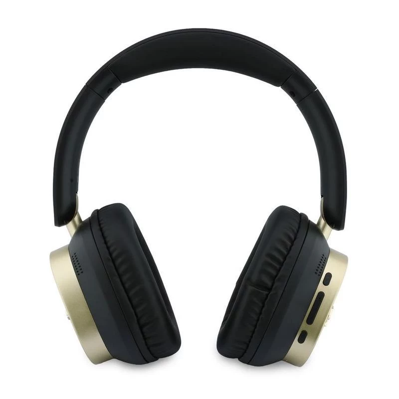 „Guess“ belaidžiai ausinės „Over-Ear“ ENC „Rectangle Metal Script“ juodos